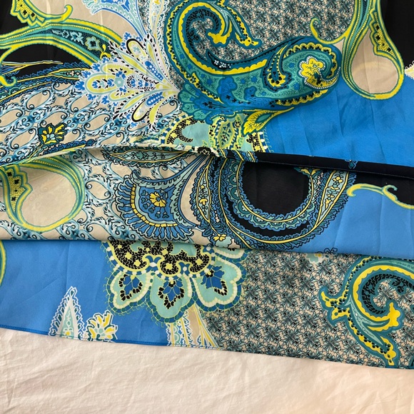 Amazing condition, beautiful long vacation dress with beads! size: L - Picture 6 of 11